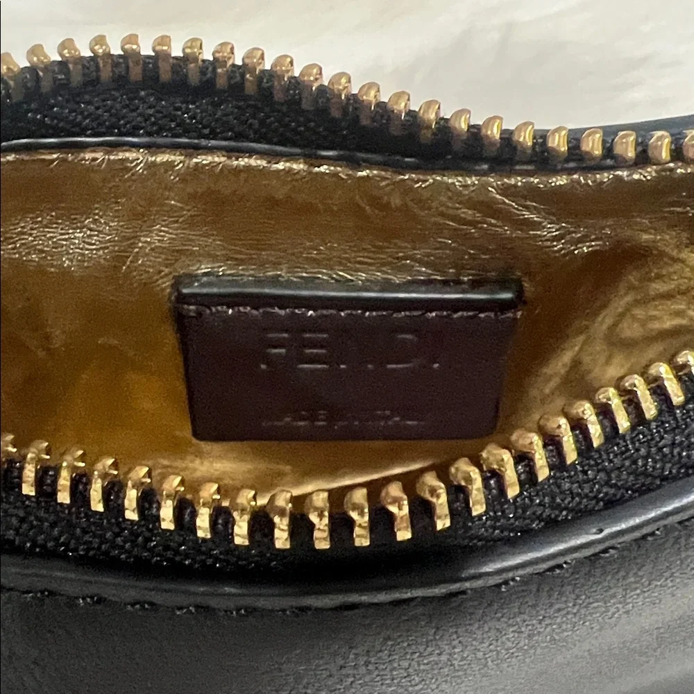 SOLD FENDI Nano Fendigraphy Black Leather $1,199 OBO - Picture 6 of 14